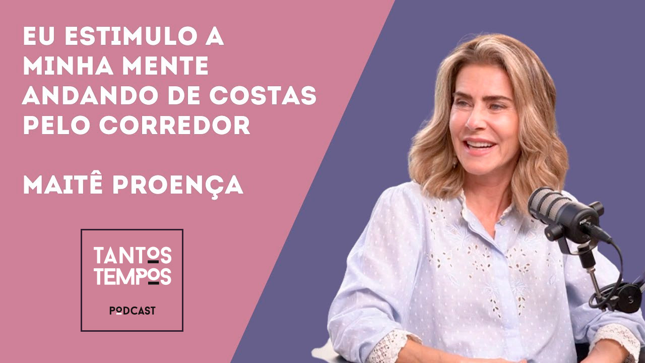 Maitê Proença conta como faz para estimular a mente e evitar o envelhecimento.